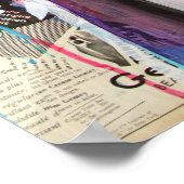 プリント・オブ・クリスタル・クイーン、アートワーク・バイ・クレア・ピナテル ポスター (角)