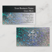 プリント シルバー ブリング クロス 名刺 (正面/裏面)