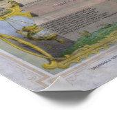 プリント – ジョージ・ワシントンをフリーメーソンとして (角)