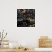 プリント – バトが車C'07アダンヘルナンデスにヒット (キッチン)