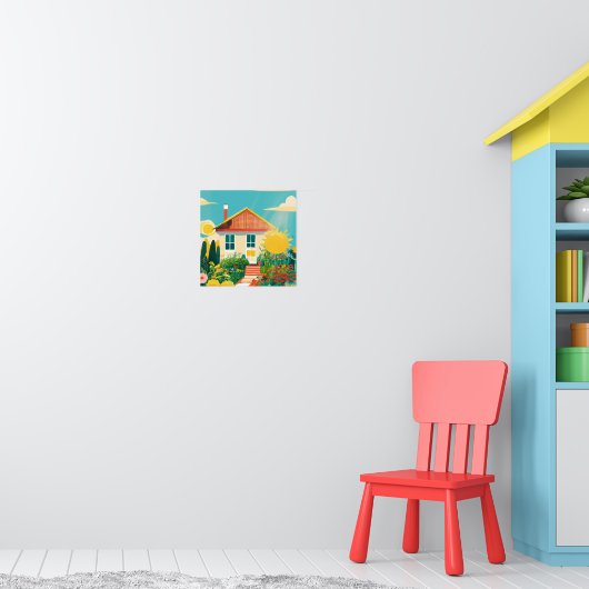 プリント、バリューポスター紙(マット) ポスター (子ども部屋1)