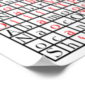 プリント、バリューポスター紙(マット) ポスター (角)