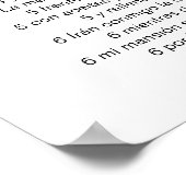 プリント、バリューポスター紙(マット) ポスター (角)