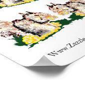 プリント、バリューポスター紙(マット)リス ポスター (角)