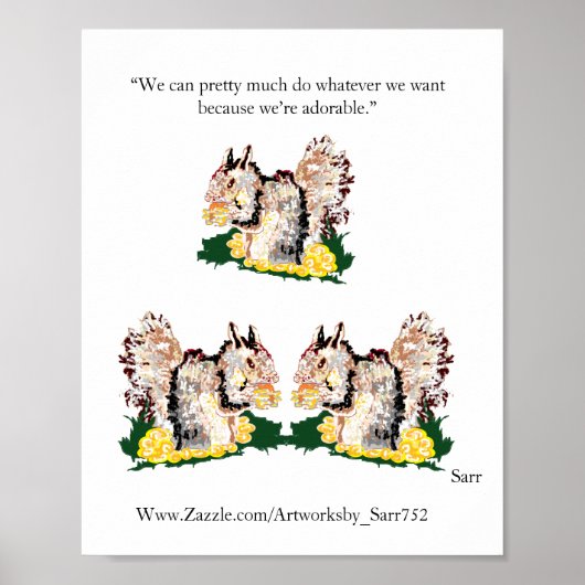 プリント、バリューポスター紙(マット)リス ポスター (正面)