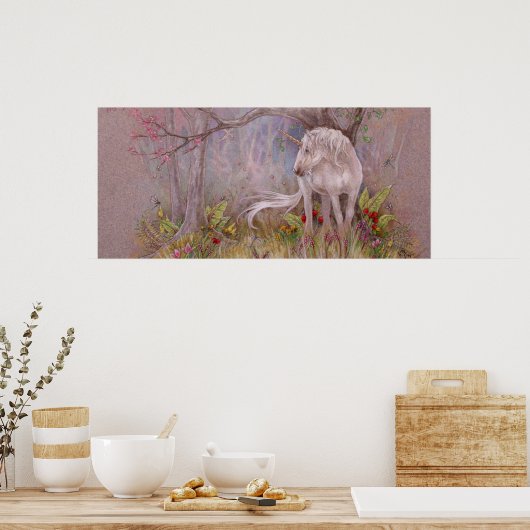 プリント-ファンタジー領域創造 ポスター (キッチン)