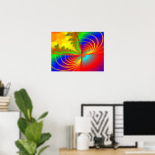 プリント：フラクタルグラフィックII ポスター (ホームオフィス)