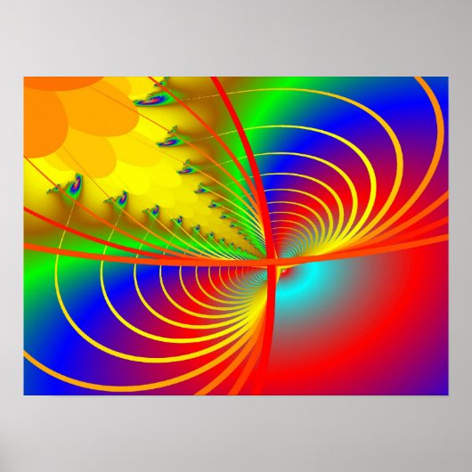 プリント：フラクタルグラフィックII ポスター (正面)
