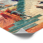 プリント – フリーメーソンのポスターの構造 (角)