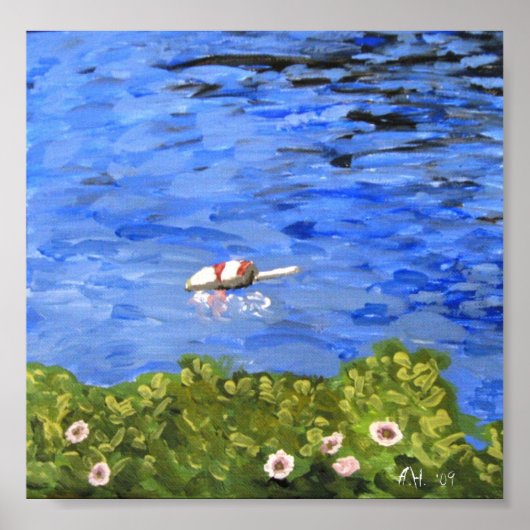 プリント：ベイリー島、ハーバーブイ ポスター (正面)