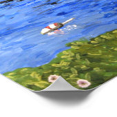 プリント：ベイリー島、ハーバーブイ ポスター (角)