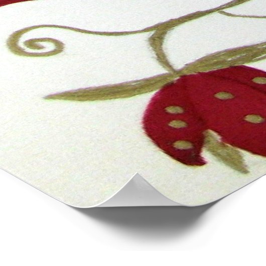 プリント、中国の〔占星術の〕十二宮図馬 ポスター (角)