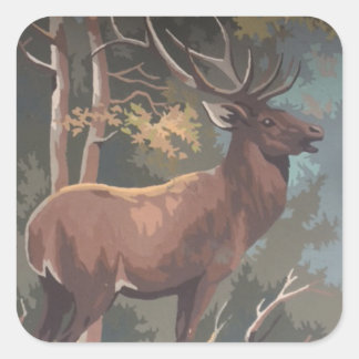 プリント（数字による） スクエアシール