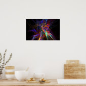 プリント：炎の中2 ポスター (キッチン)