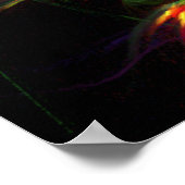 プリント：炎の中 ポスター (角)