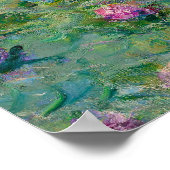 プリント | Claude Monet (40"x40") Nympheas (角)