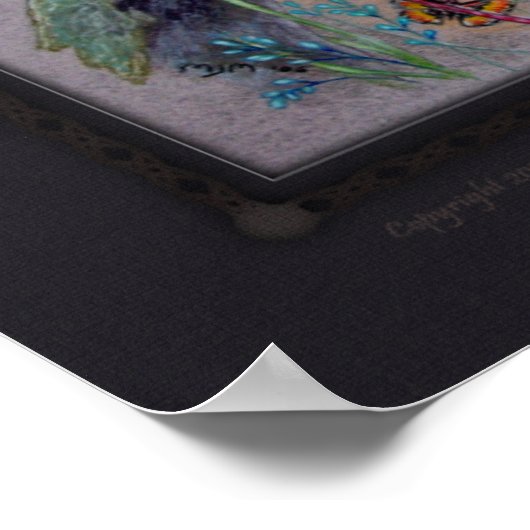 プリント- Dragon & the Fairy ポスター (角)