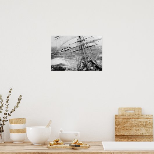 プリント「Garthsnaid前庭」 ポスター (キッチン)