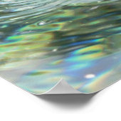 プリント: Green Sea Turtle ポスター (角)