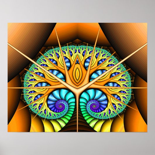 プリント: Tree of the Third Eye ポスター (正面)