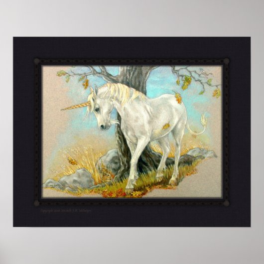 プリント- Unicorn Summer's End ポスター (正面)