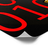 プリント"Word" - by Kev Moore ポスター (角)