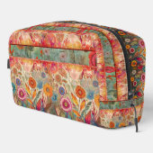 プリントCRetroヒッピー:ガーデンファンタジーカットソーバッグ ドップキット (右コーナー)