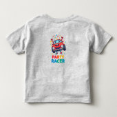 🎈 プリントTシャツ 子供服 キャラクター車輪 🚘 トドラーTシャツ (裏面)