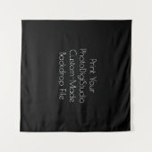 プリントYOUR FILE: Tapestryのカスタム背景 タペストリー (正面(横))