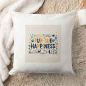 「プリン・スー・ハピネス」 クッション (ブランケット)