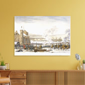 プリーシュ・アイラウの戦い、1807年2月9日 キャンバスプリント (インサイチュ (リビング))