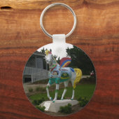 プリート翼のある馬 キーホルダー (正面)