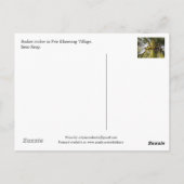 プリー・クメーン・ヴィレッジのバスケット・メーカー ポストカード (裏面)