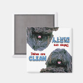 プリ愛犬家食洗機磁石 マグネット (正面/裏面)