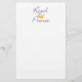 プリ王室のンス 便箋 (正面)