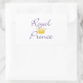 プリ王室のンス 長方形シール (バッグ)