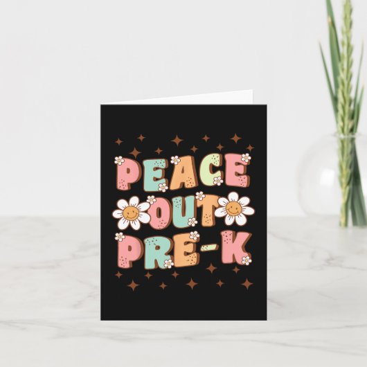 プリ・K 可愛い ぐるでぃー 卒園おめでとう カード (正面)