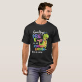 プリKお別れ こんにちは幼稚園 元気に行ってきます 再び Tシャツ (正面フル)