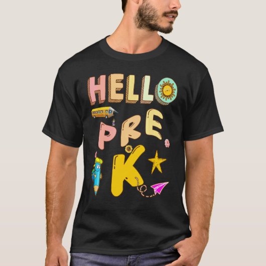 プリKに来たよ 歴史教師 ESL教師 Tシャツ (正面)