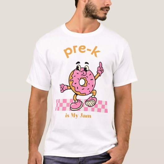 プリKは私のジャムTシャツ - 面白い就学前教師のギフト Tシャツ (正面)