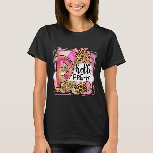 プリKチーム プリK バイク スクール 先生 女子 Tシャツ (正面)