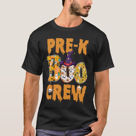 プリKブークルー先生のハロウィン Tシャツ (正面)
