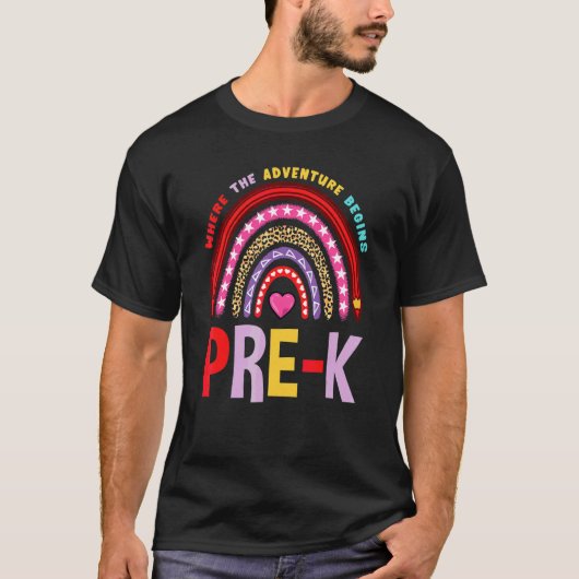プリK冒険が始まる場所 Tシャツ (正面)