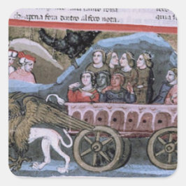 プルガトリオの天のページェント スクエアシール