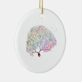 プルキンエ神経細胞 セラミックオーナメント (右)