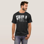 プルクレイ射撃、 発砲カワイトピジョンシューターズ Tシャツ (正面フル)