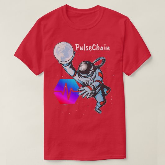 プルシェイン宇宙マン宇宙飛行士ダンク暗号 Tシャツ (デザイン正面)