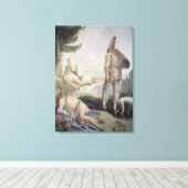 プルシネラオンホリデー キャンバスプリント (インサイチュ (ウッドフロア))