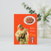 プルチーネイタリアンラキッチンパーティーオレンジレシピ ポストカード (スタンド正面)