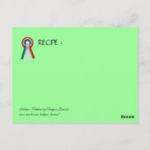 プルチーネイタリアンラキッチンパーティーオレンジレシピ ポストカード (裏面)